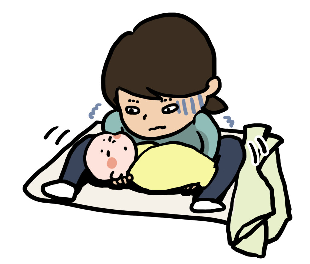 寝かしつけがうまくいかない