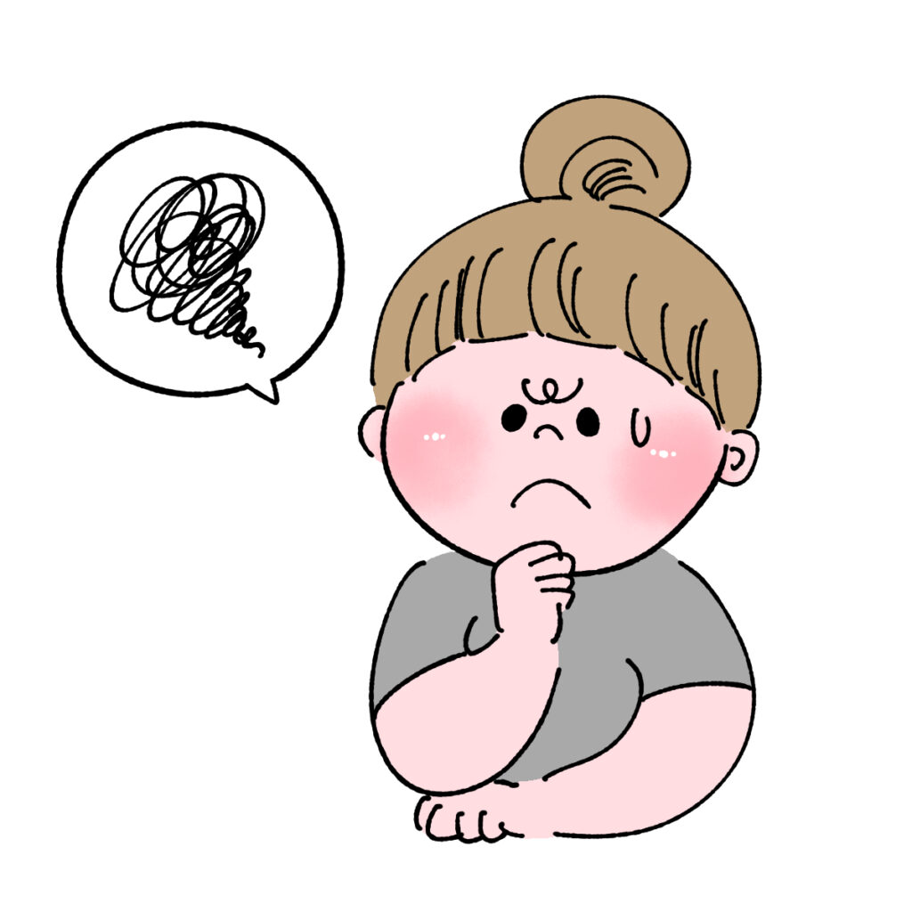試行錯誤する女性